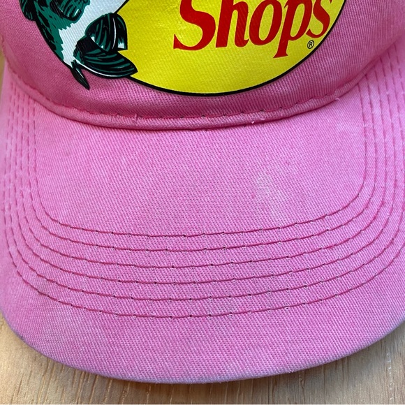 Bass Pro Shops Women’s Distressed Pink Logo Snap Back Hat